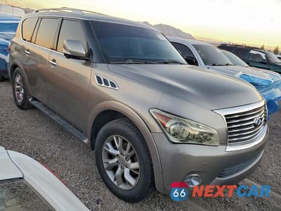Czwarte zdjęcie samochodu z boku: 2012 INFINITI QX56 BASE VIN:JN8AZ2NF6C9519206 - miniatura