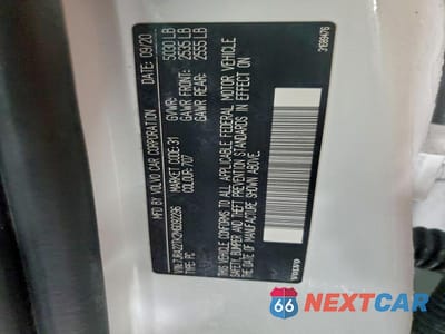 Zdjęcie 12 z 12 samochodu: 2021 VOLVO S60 T6 MOMENTUM VIN:7JRA22TK2MG092296 - miniatura