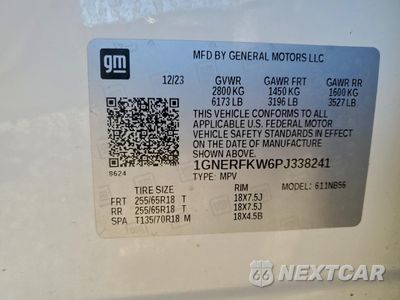 Zdjęcie 12 z 13 samochodu: 2023 CHEVROLET TRAVERSE LS VIN:1GNERFKW6PJ338241 - miniatura