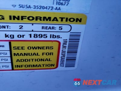 Zdjęcie 14 z 14 samochodu: 2023 FORD EXPEDITION MAX XLT VIN:1FMJK1J83PEA05937 - miniatura