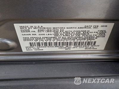 Zdjęcie 13 z 13 samochodu: 2015 MITSUBISHI OUTLANDER SPORT SE VIN:4A4AR4AU6FE025105 - miniatura