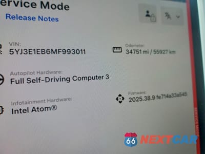 Zdjęcie 9 z 12 samochodu: 2021 TESLA MODEL 3 VIN:5YJ3E1EB6MF993011 - miniatura