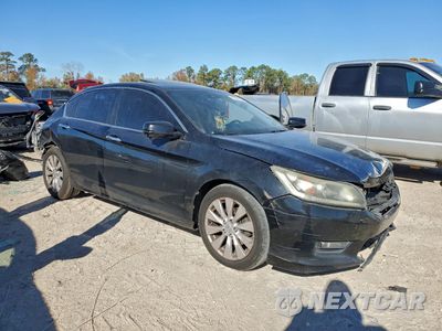 Czwarte zdjęcie samochodu z boku: 2014 HONDA ACCORD EXL VIN:1HGCR2F88EA105190 - miniatura