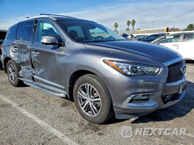 Czwarte zdjęcie samochodu z boku: 2019 INFINITI QX60 LUXE VIN:5N1DL0MM5KC503655 - miniatura