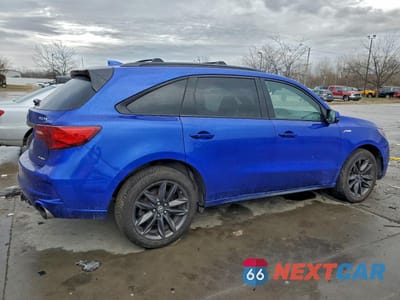 Trzecie zdjęcie samochodu z tyłu: 2020 ACURA MDX A-SPEC VIN:5J8YD4H01LL017722 - miniatura