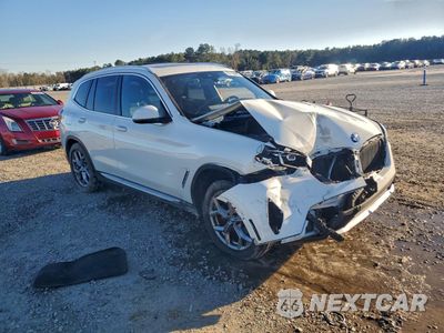 Czwarte zdjęcie samochodu z boku: 2024 BMW X3 XDRIVE30I VIN:5UX53DP05R9U18362 - miniatura