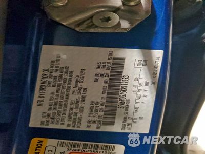 Zdjęcie 12 z 13 samochodu: 2019 FORD FUSION S VIN:3FA6P0G75KR112553 - miniatura