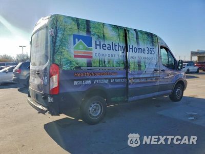 Trzecie zdjęcie samochodu z tyłu: 2019 FORD TRANSIT 250 DELIVERY VAN VIN:1FTYR2CM2KKA11026 - miniatura
