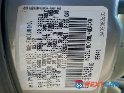 Zdjęcie 12 z 12 samochodu: 2002 TOYOTA AVALON XL VIN:4T1BF28B92U263961 - miniatura