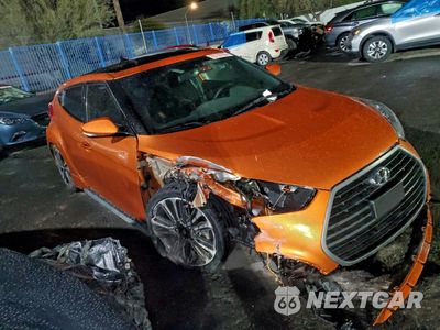 Czwarte zdjęcie samochodu z boku: 2016 HYUNDAI VELOSTER TURBO VIN:KMHTC6AE3GU303743 - miniatura