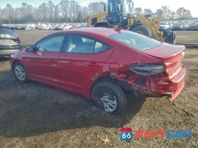 Drugie zdjęcie samochodu z przodu: 2017 HYUNDAI ELANTRA SE VIN:KMHD74LF9HU188814 - miniatura