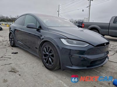 Czwarte zdjęcie samochodu z boku: 2023 TESLA MODEL X VIN:7SAXCDE55PF428131 - miniatura