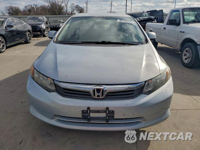 Piąte zdjęcie samochodu w środku: 2012 HONDA CIVIC LX VIN:2HGFB2F5XCH528553 - miniatura