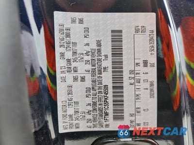 Zdjęcie 13 z 13 samochodu: 2023 FORD F150 VIN:1FTMF1C55PKF45509 - miniatura