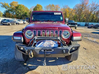 Piąte zdjęcie samochodu w środku: 2021 JEEP WRANGLER UNLIMITED SAHARA VIN:1C4HJXEG6MW576371 - miniatura