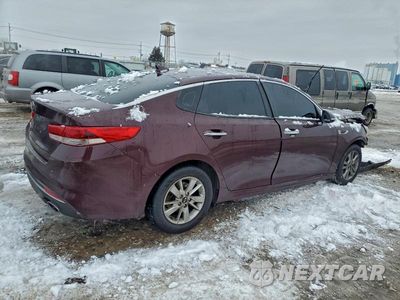 Trzecie zdjęcie samochodu z tyłu: 2018 KIA OPTIMA LX VIN:5XXGT4L34JG242471 - miniatura