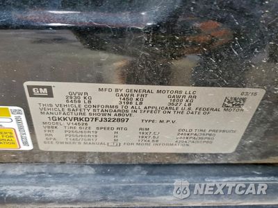 Zdjęcie 13 z 14 samochodu: 2015 GMC ACADIA SLT-1 VIN:1GKKVRKD7FJ322897 - miniatura
