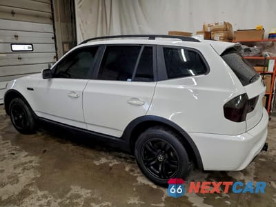 Drugie zdjęcie samochodu z przodu: 2006 BMW X3 3.0I VIN:WBXPA93486WG89120 - miniatura