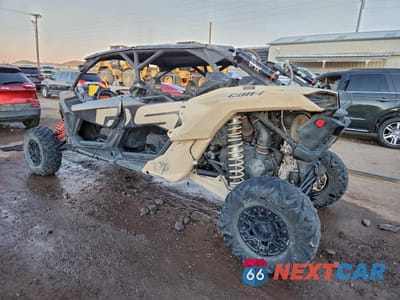 Trzecie zdjęcie samochodu z tyłu: 2022 CAN-AM MAVERICK X3 MAX X RS TURBO RR VIN:3JBVNAV49NK000025 - miniatura