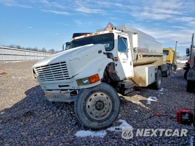 Drugie zdjęcie samochodu z przodu: 1995 INTERNATIONAL 4900 FUEL / LUBE TRUCK VIN:1HTSDAAN4SH633928 - miniatura