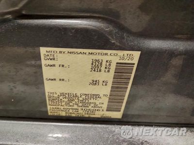 Zdjęcie 12 z 12 samochodu: 2021 NISSAN ALTIMA 2.5 SV VIN:1N4BL4DV9MN306061 - miniatura
