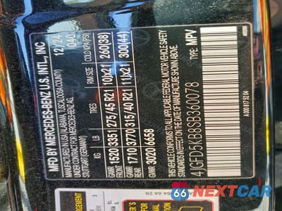 Zdjęcie 14 z 14 samochodu: 2025 MERCEDES-BENZ GLE COUPE 450 4MATIC VIN:4JGFD5KB8SB360078 - miniatura