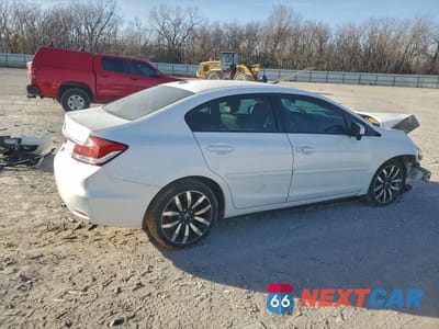 Trzecie zdjęcie samochodu z tyłu: 2014 HONDA CIVIC EXL VIN:19XFB2F96EE082269 - miniatura