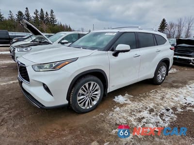 2025 TOYOTA HIGHLANDER HYBRID LIMITED 5TDEBRCH0SS648217 - główne zdjęcie licytacji z USA - miniatura