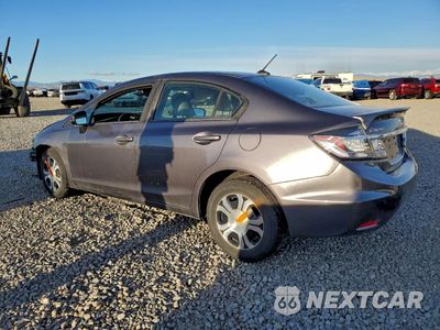 Drugie zdjęcie samochodu z przodu: 2015 HONDA CIVIC HYBRID VIN:19XFB4F2XFE000219 - miniatura