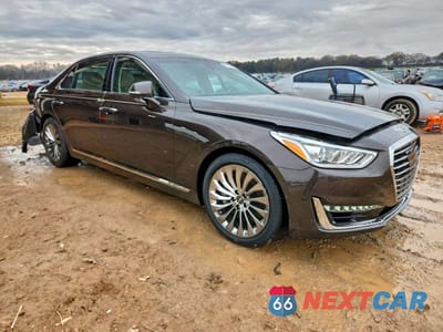 Czwarte zdjęcie samochodu z boku: 2017 GENESIS G90 PREMIUM VIN:KMHG34JAXHU026688 - miniatura