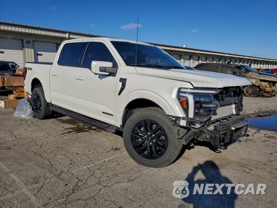 Czwarte zdjęcie samochodu z boku: 2024 FORD F150 LARIAT VIN:1FTFW5LD1RFB87974 - miniatura