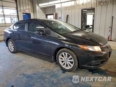 Czwarte zdjęcie samochodu z boku: 2012 HONDA CIVIC EX VIN:19XFB2F81CE101881 - miniatura