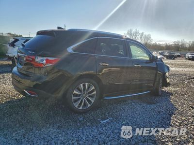 Trzecie zdjęcie samochodu z tyłu: 2016 ACURA MDX TECHNOLOGY VIN:5FRYD3H47GB014777 - miniatura