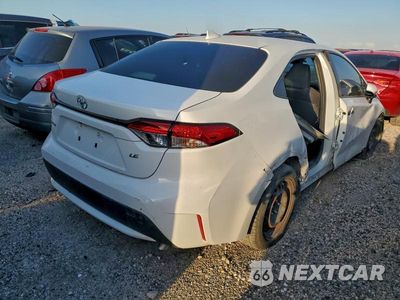 Trzecie zdjęcie samochodu z tyłu: 2021 TOYOTA COROLLA LE VIN:JTDEPMAE9MJ161840 - miniatura
