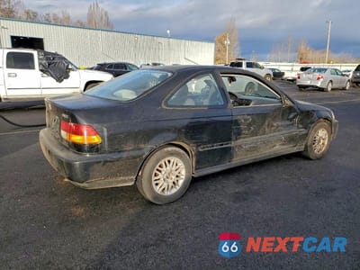 Trzecie zdjęcie samochodu z tyłu: 1998 HONDA CIVIC DX VIN:1HGEJ6226WL054528 - miniatura