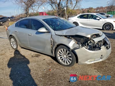 Czwarte zdjęcie samochodu z boku: 2011 BUICK REGAL CXL VIN:W04GV5EV4B1076023 - miniatura