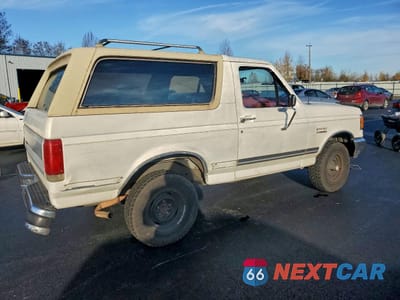 Trzecie zdjęcie samochodu z tyłu: 1987 FORD BRONCO U100 VIN:1FMDU15N7HLA47631 - miniatura