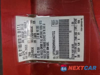 Zdjęcie 12 z 12 samochodu: 1992 FORD F250 VIN:1FTHX25M9NKA63731 - miniatura