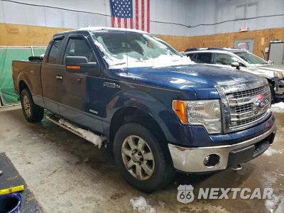 Czwarte zdjęcie samochodu z boku: 2014 FORD F-150 SUPER CAB VIN:1FTFX1ET4EFC29445 - miniatura