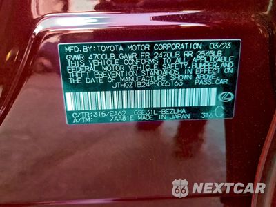 Zdjęcie 12 z 13 samochodu: 2023 LEXUS IS 350 F SPORT DESIGN VIN:JTHGZ1B24P5065163 - miniatura