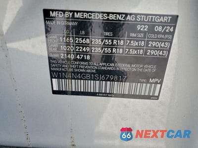 Zdjęcie 13 z 15 samochodu: 2025 MERCEDES-BENZ GLA 250 VIN:W1N4N4GB1SJ679817 - miniatura