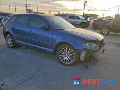 Czwarte zdjęcie samochodu z boku: 2007 AUDI A3 2 VIN:WAUHF78P07A099853 - miniatura