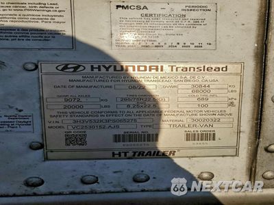 Zdjęcie 10 z 10 samochodu: 2023 HYUNDAI TRAILER VIN:3H3V532K3PS065275 - miniatura