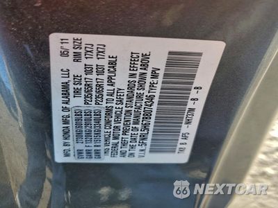 Zdjęcie 13 z 15 samochodu: 2011 HONDA ODYSSEY EXL VIN:5FNRL5H67BB074346 - miniatura