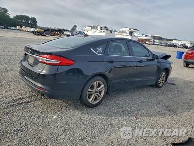 Trzecie zdjęcie samochodu z tyłu: 2018 FORD FUSION SE VIN:3FA6P0HD7JR117367 - miniatura