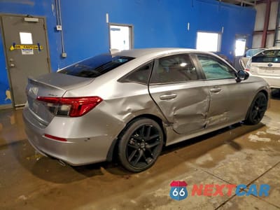 Trzecie zdjęcie samochodu z tyłu: 2022 HONDA CIVIC SPORT VIN:2HGFE2F59NH578418 - miniatura