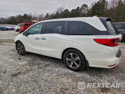 Drugie zdjęcie samochodu z przodu: 2019 HONDA ODYSSEY TOURING VIN:5FNRL6H83KB067840 - miniatura