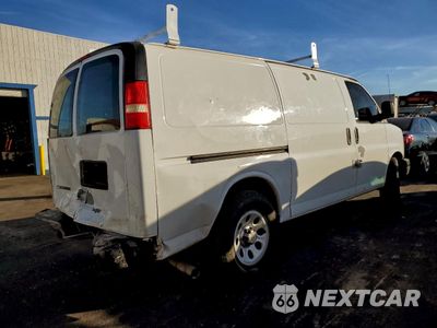 Trzecie zdjęcie samochodu z tyłu: 2011 CHEVROLET EXPRESS G1500 VIN:1GCSGAFX7B1129624 - miniatura