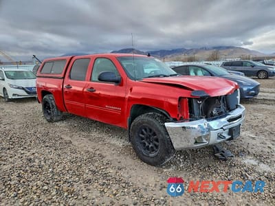 Czwarte zdjęcie samochodu z boku: 2012 CHEVROLET SILVERADO K1500 LT VIN:1GCPKSE72CF217660 - miniatura