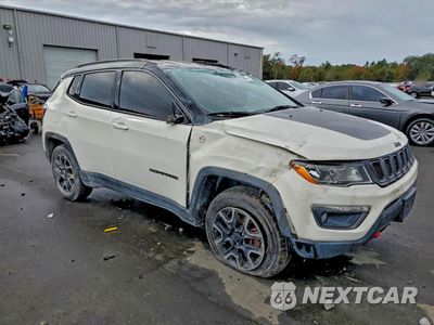 Czwarte zdjęcie samochodu z boku: 2019 JEEP COMPASS TRAILHAWK VIN:3C4NJDDB8KT671055 - miniatura